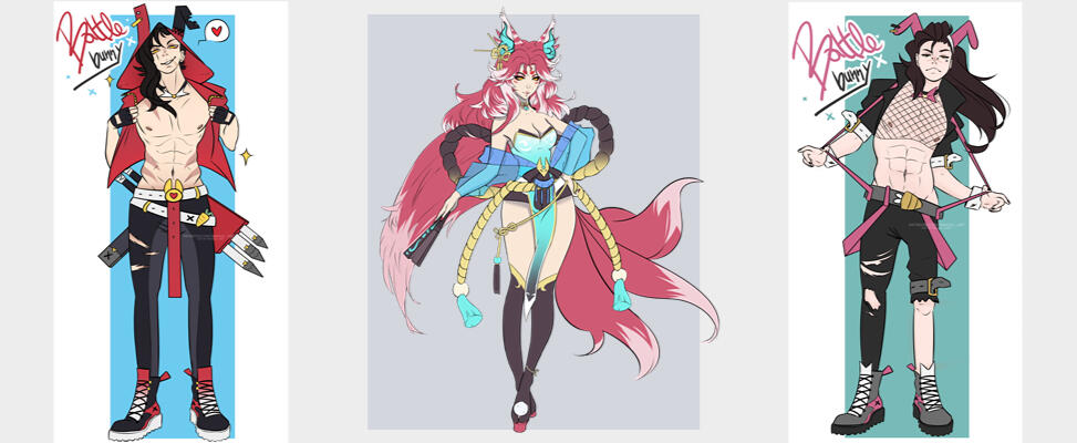 Sample Fullbody Flat Color