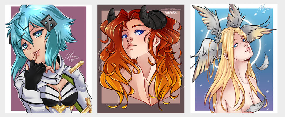 Sample Portait Full Color