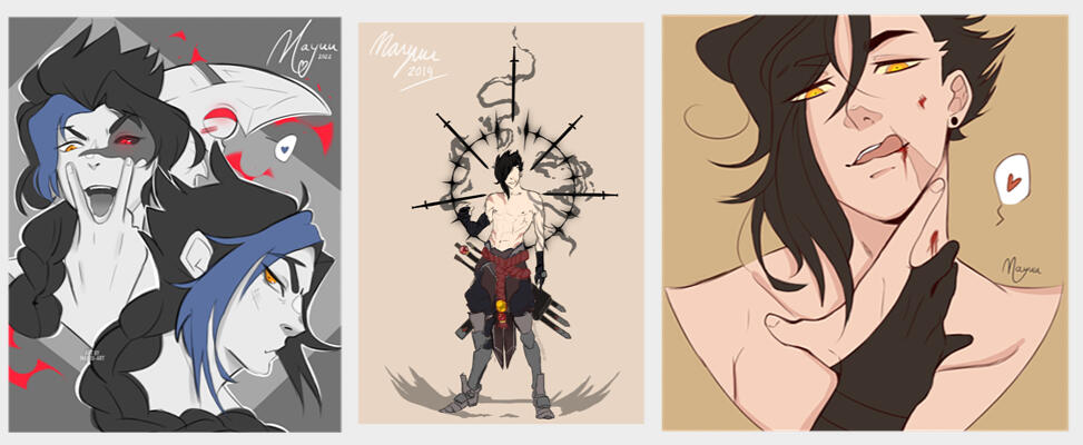 Sample Finer Sketch Flat Color